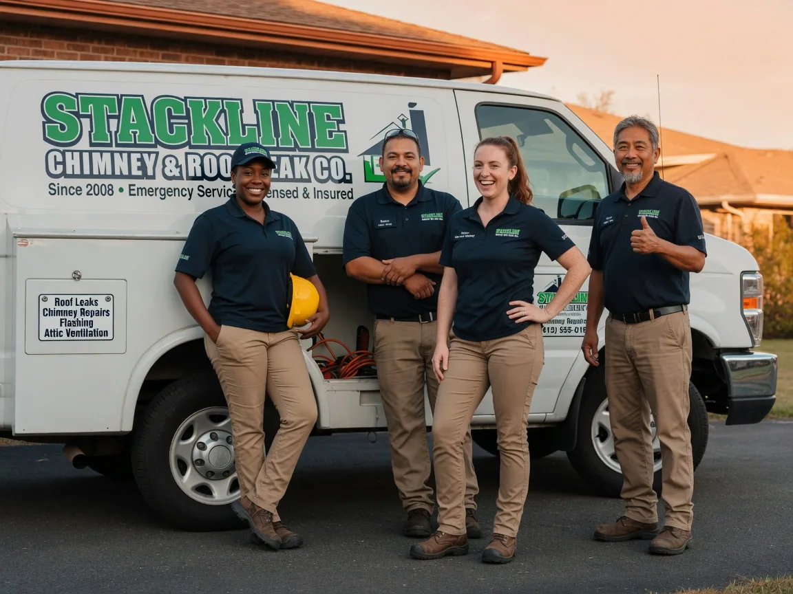 Chimney flashing repair company in Laurel, IN
